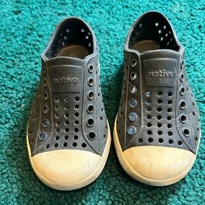 Black native shoes